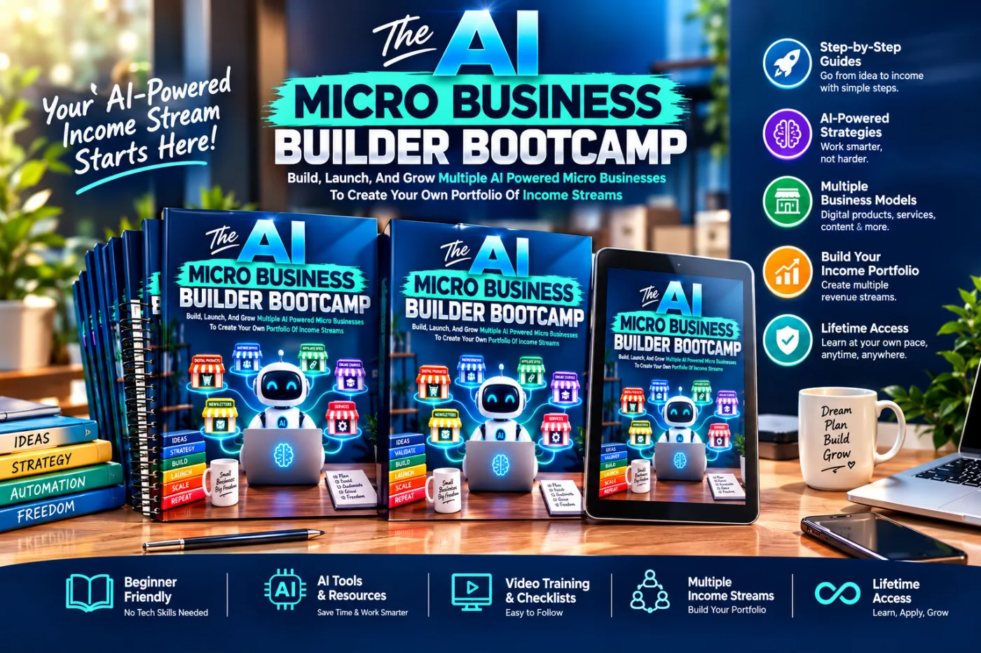 AI Micro Business Builder Bootcamp – Digital Business Guides