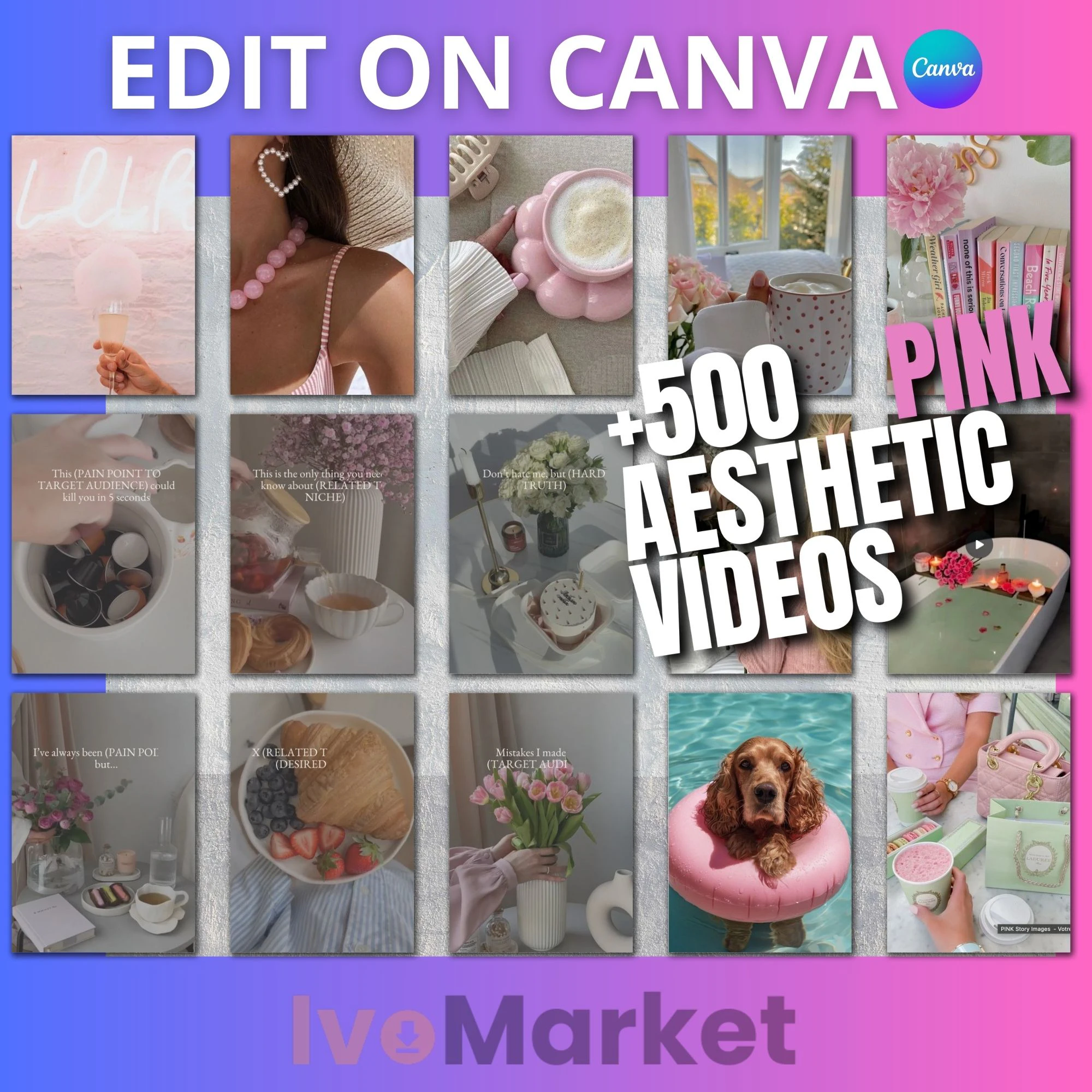 500 Aesthetic PINK Videos – Viral Reels, Shorts & Tiktoks for Creators