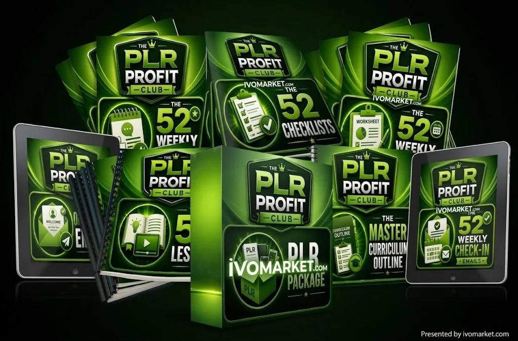 The PLR Profit Club – Complete Digital PLR Membership Kit