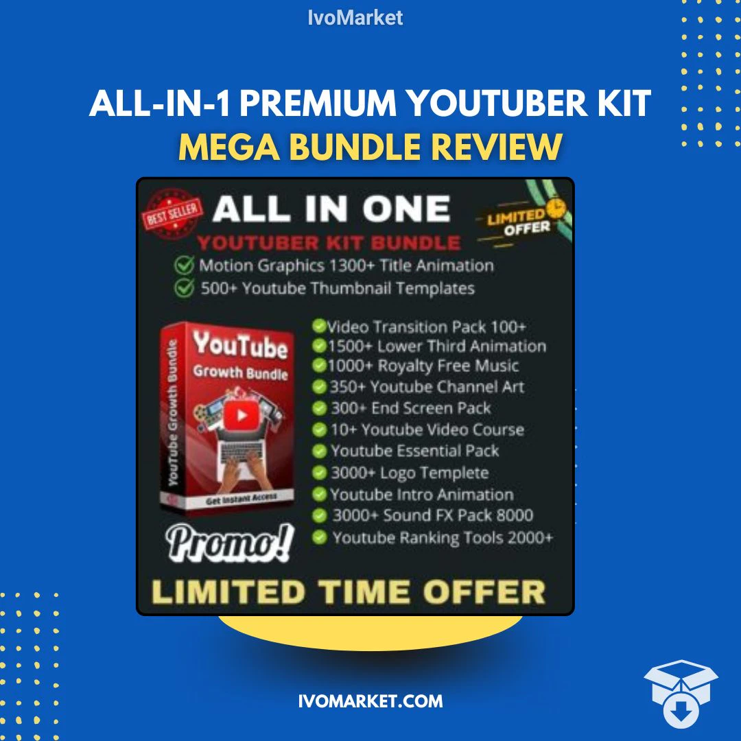 All-in- Premium YouTuber Kit Mega Bundle Review