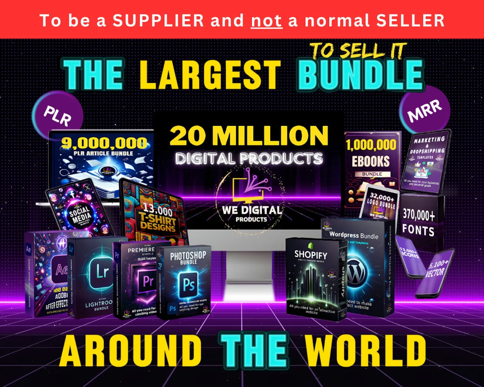 💰 20 Million Digital Products to Sell – Master Resell Rights Bundle 🚀