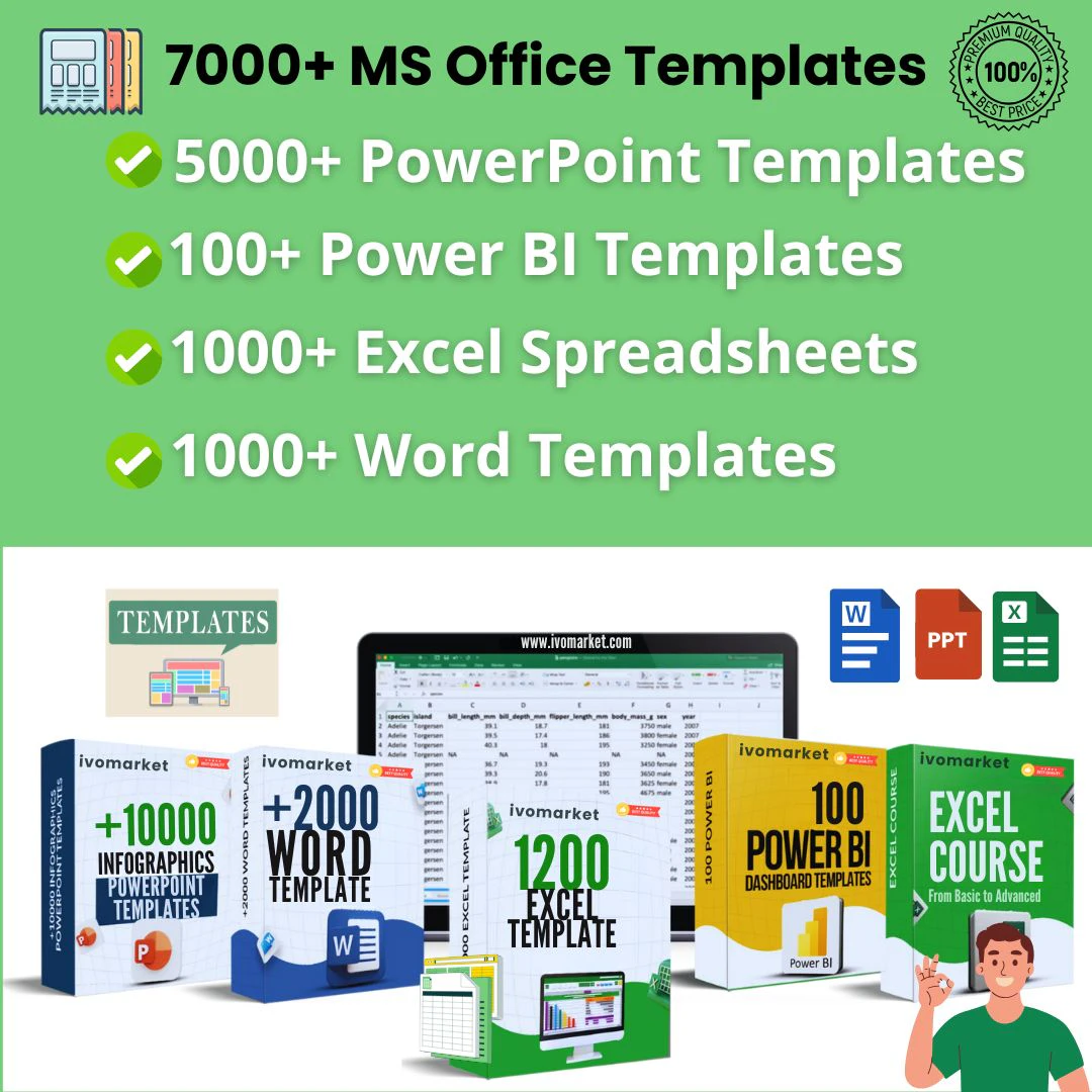 7000+ MS Office Templates – PowerPoint, Excel, Word & Power BI