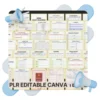 12,000+ Canva PLR Planner Templates with Resell Rights