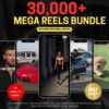 30,000+ Viral Faceless Reels to Monetize | PLR + MRR Pack