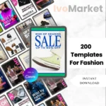 200+ Editable Canva Templates for Fashion Brands