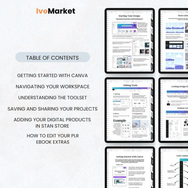 Canva Crash Course and Master Resell Rights (MRR) with Private Label Rights (PLR) Done For You ebook