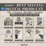 5000+ PLR Digital Product Bundle – Master Resell Rights (DFY)