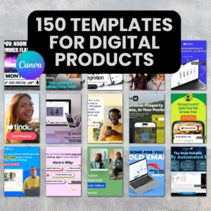 150 Canva Templates for Digital Products – Ready to Sell