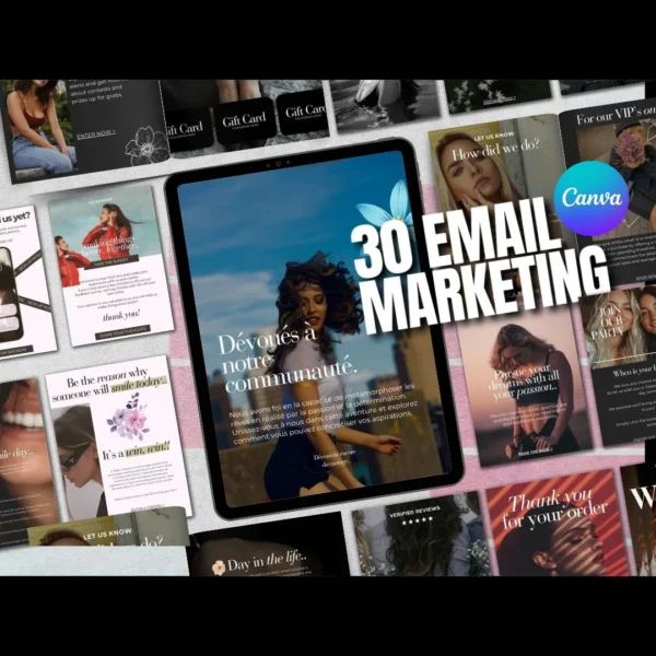 30 Editable Canva Email Templates to Boost Your Marketing