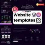 IPTV WordPress Website Template – Built for Elementor & Hello Theme