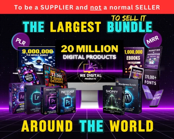 20 Million Digital Products