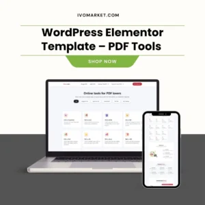 Elementor PDF Tools Template