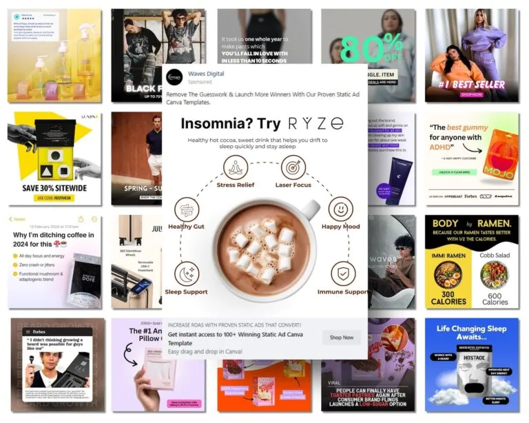 1000+ Canva Static Ad Templates for Meta & eCommerce - Image 2